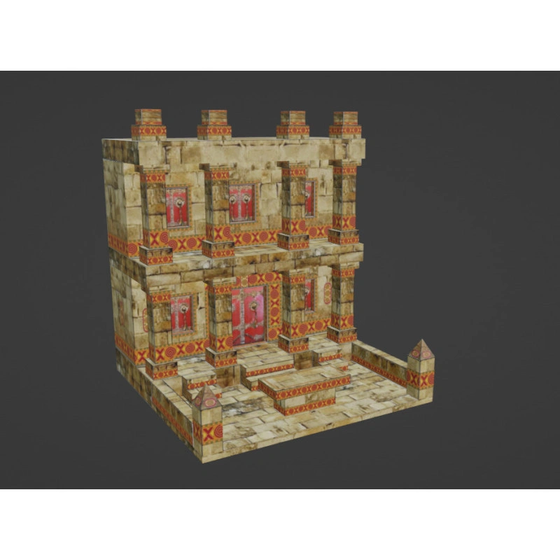 Croce cristiana modello 3d da stampare. Modello realizzato con Blender per la stampa 3d file stl.  